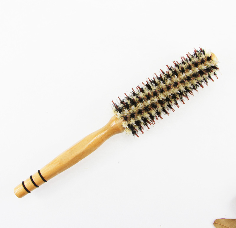 木头猪鬃梳子