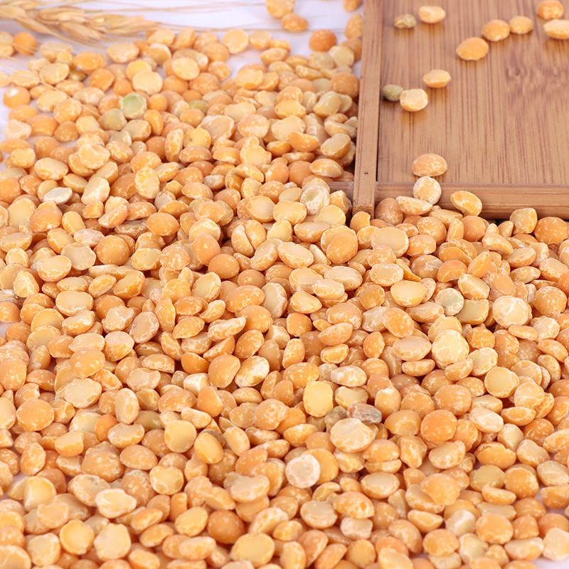 去皮脱皮豌豆瓣批发 去皮豌豆半粒豌豆瓣 月饼馅料原料黄豌豆瓣