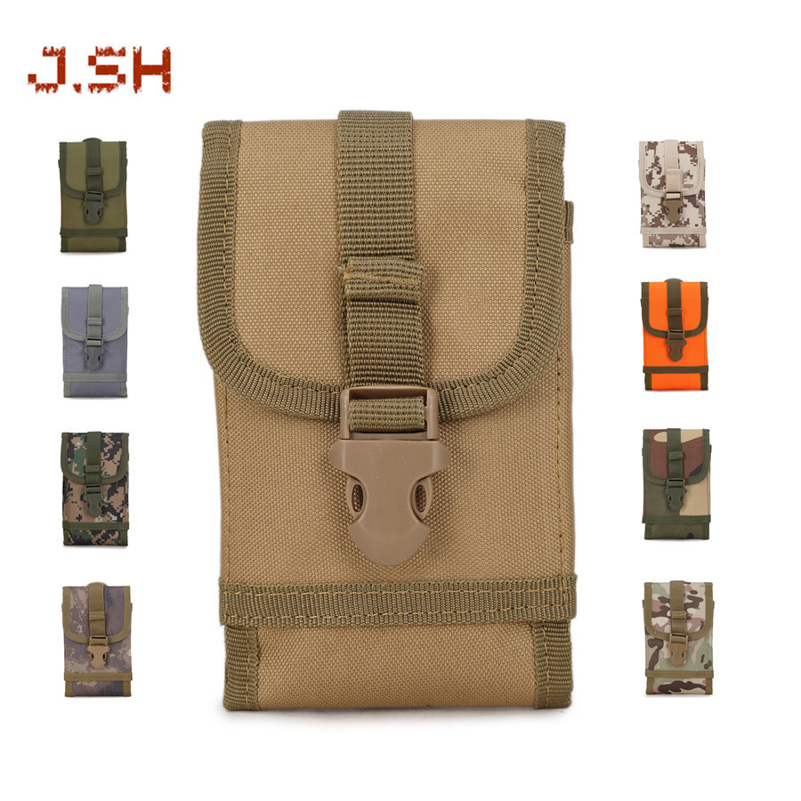 Junsheng Army Fan Tactical Waist Pack Pannier Bag Nylon Outdoor Leisure Sports Men Big Screen Mobile Phone Bag