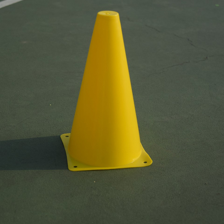 23厘米路障篮球训练器材锥形标志桶障碍物雪糕筒碟盘儿童跆拳道