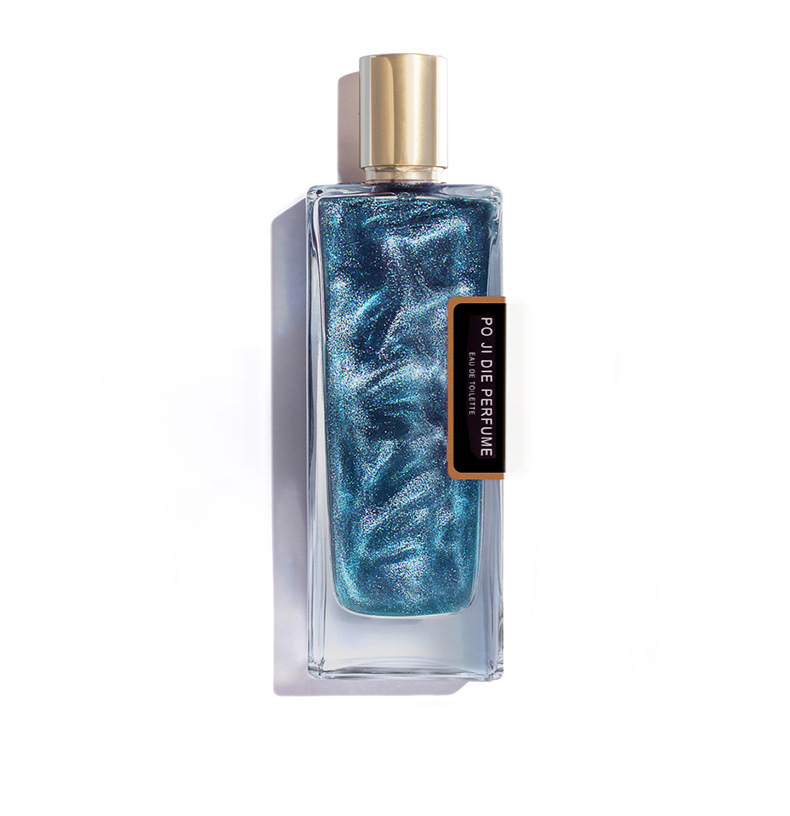 抖音同款男女士香水持久淡香网红女士鎏金沙流沙香水批发一件代发