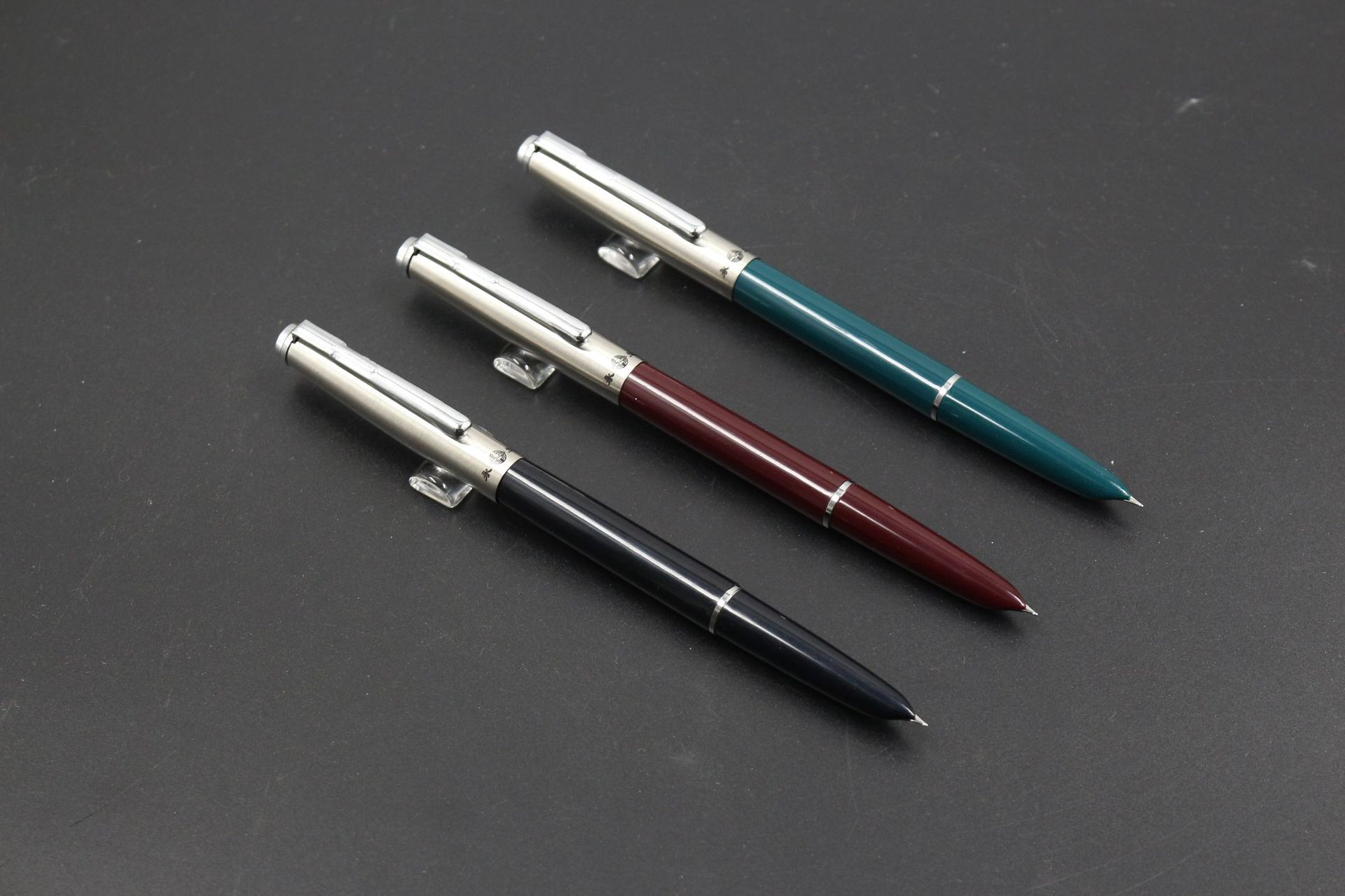 老式皮胆钢笔学生练字暗尖0.38 按压钢笔永生办公文教书写