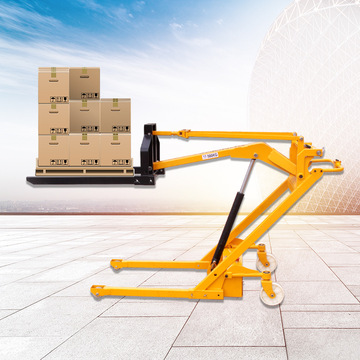 电动小型液压搬运车便携式装卸车单人曲臂搬运车堆垛堆机铲车地牛