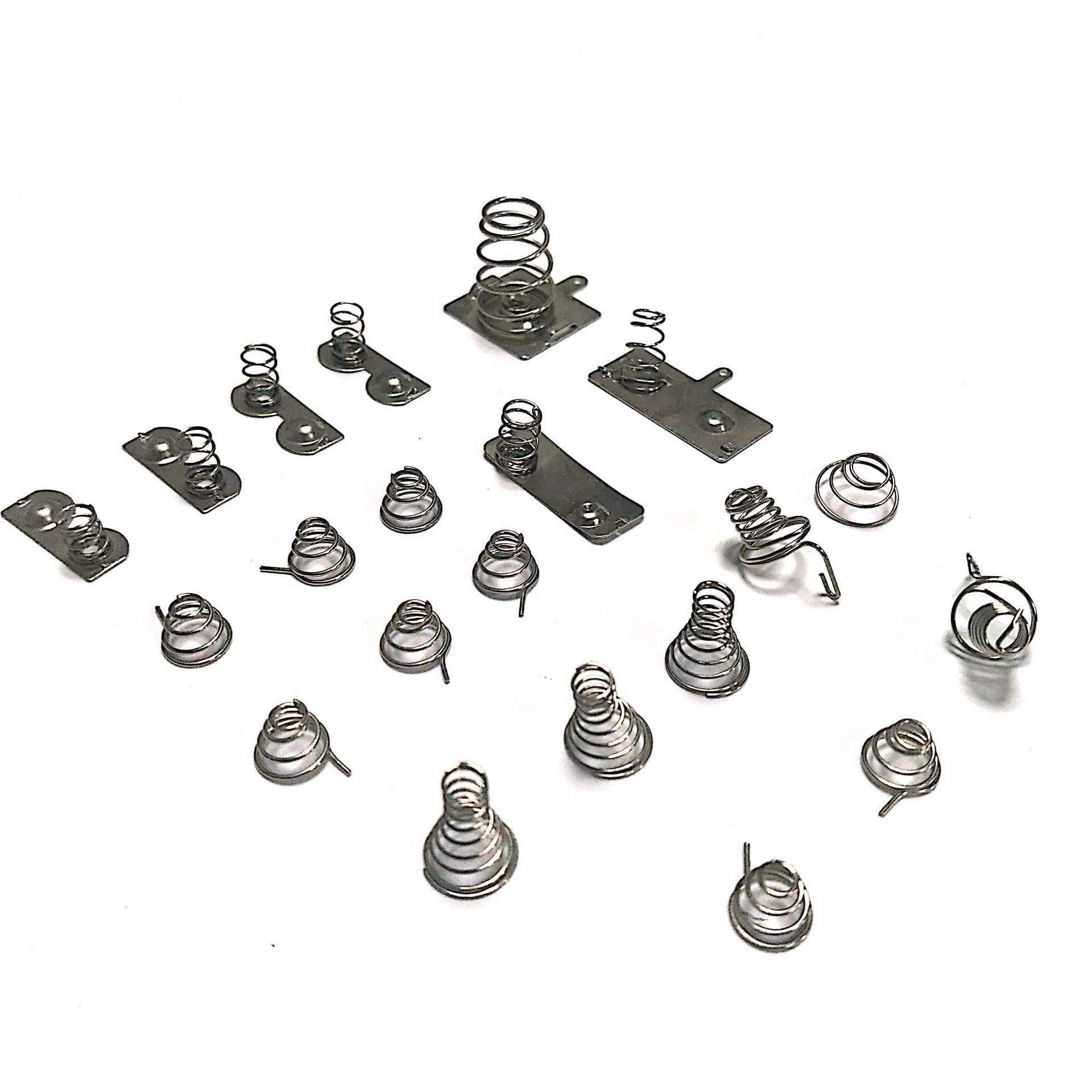 专业定做五金配件挂脖风扇接触弹片电池弹簧片大小弹簧来图定制