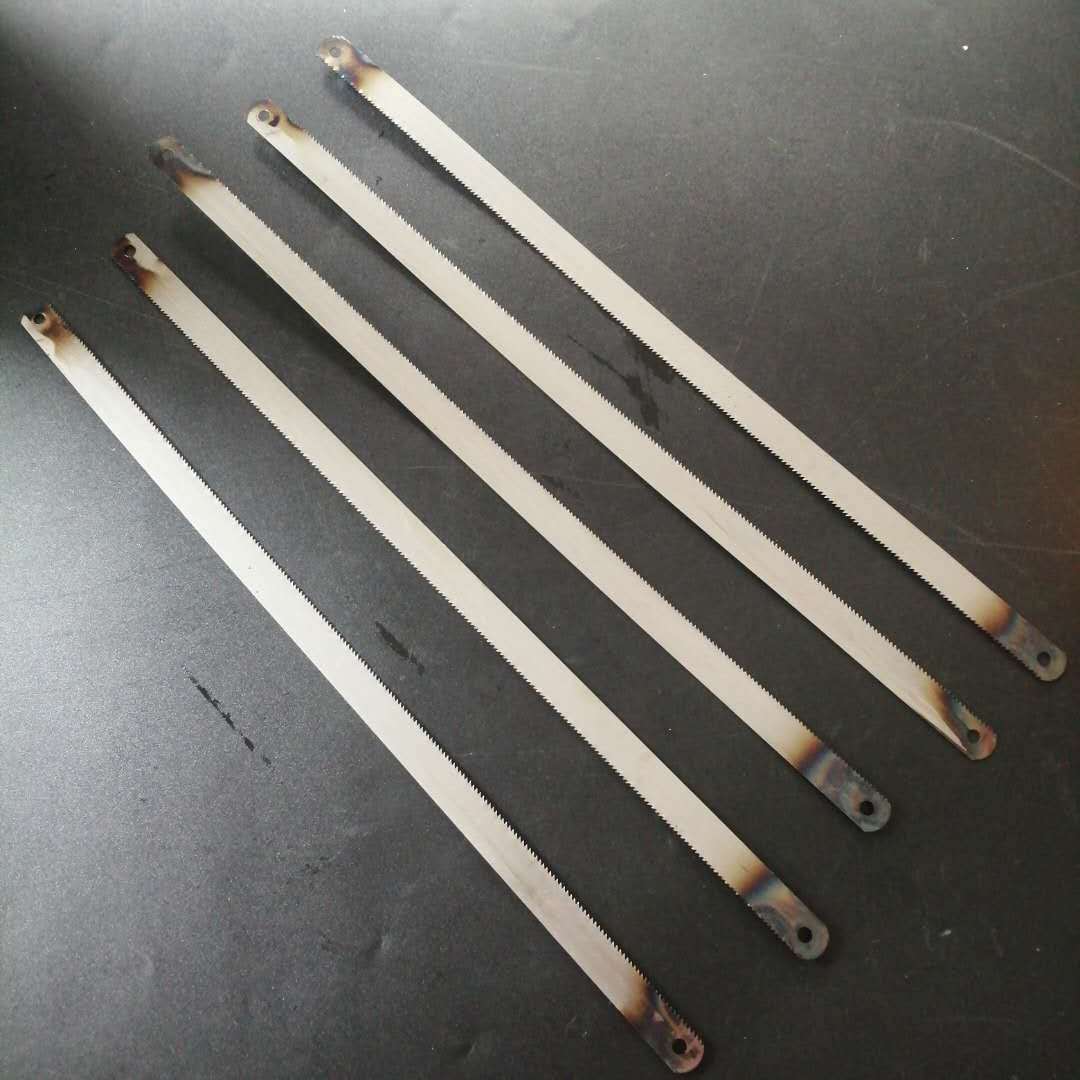 供应钢锯条粗齿细齿中齿手用钢锯条木工手用锯条锯铁条批发