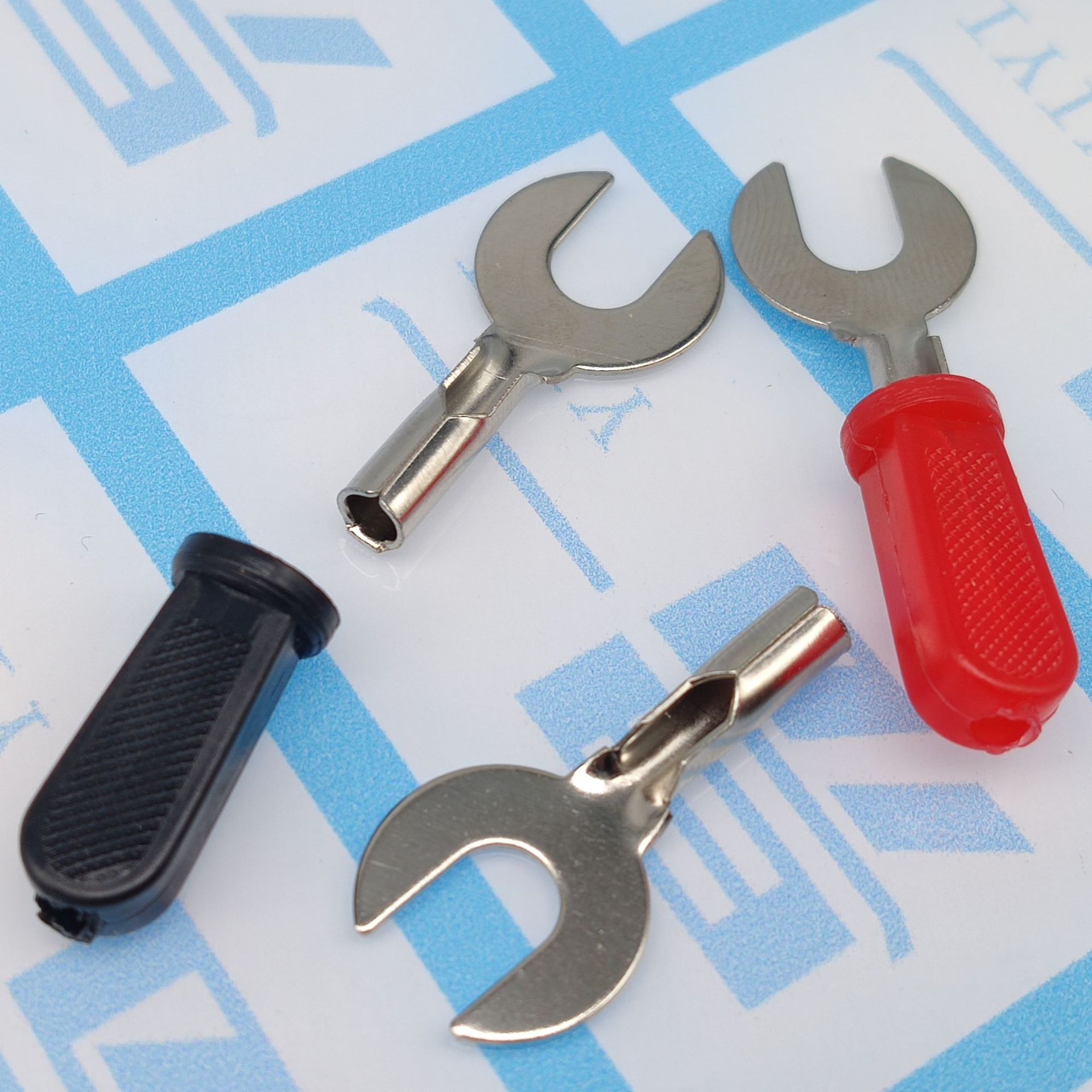 u型测试叉 接线叉 电力测试插 电源接线柱测试插片6mm 铁件