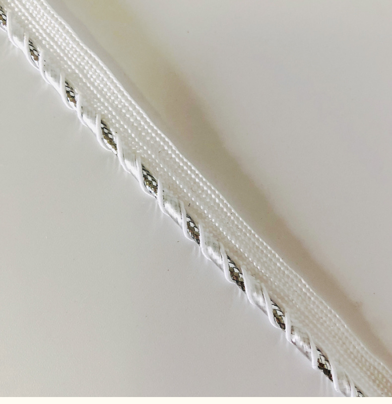 新款葱丝间色子母带滚边绳家纺沙发窗帘裤边侧边条牙子带服装辅料