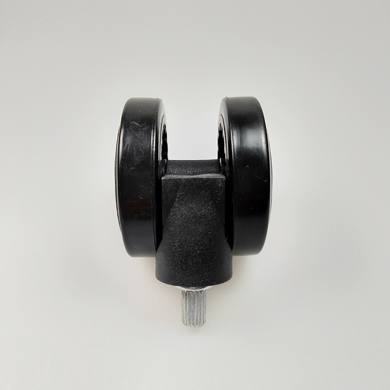 批发2寸家具静音滑轮转椅轮万向旋转轮行李箱轱辘老板椅塑料脚轮