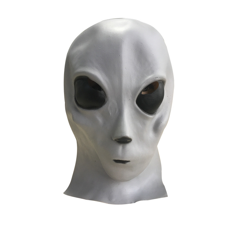 Factory in Stock Alien Latex Mask Headgear UFO Science Fiction Movie Theme Funny Mask Stage Props