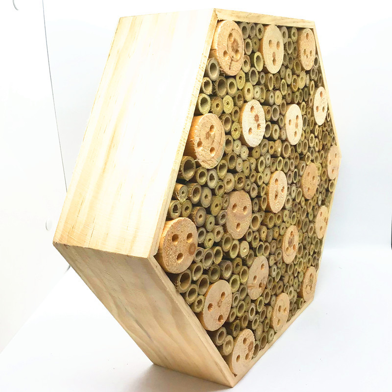 昆虫窝木质木蝴蝶窝蜜蜂窝园林昆虫木屋昆虫酒店insect hou
