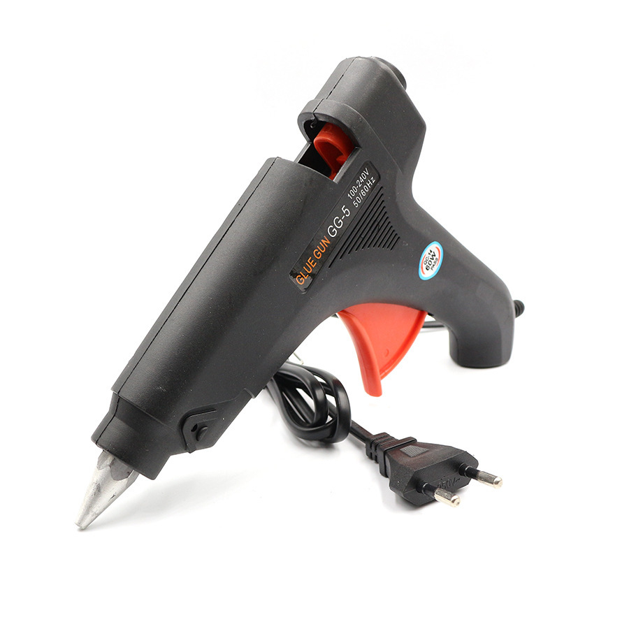 插电式胶枪60w黑色胶枪电热熔胶枪 环 保电子机械点胶枪系列批发