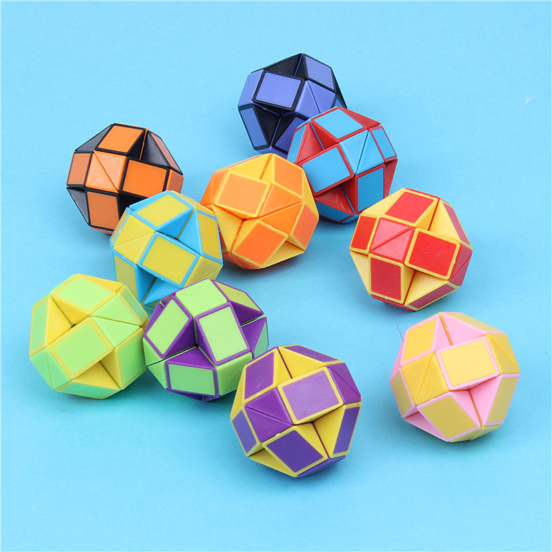 迷你24段节百变魔尺儿童益智球形魔方智力早教玩具批发