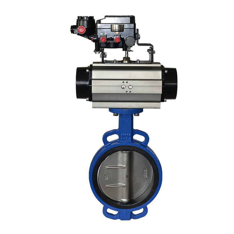 衬胶气动调节阀蝶阀批发商d671x气动水量调节蝶阀按需定制