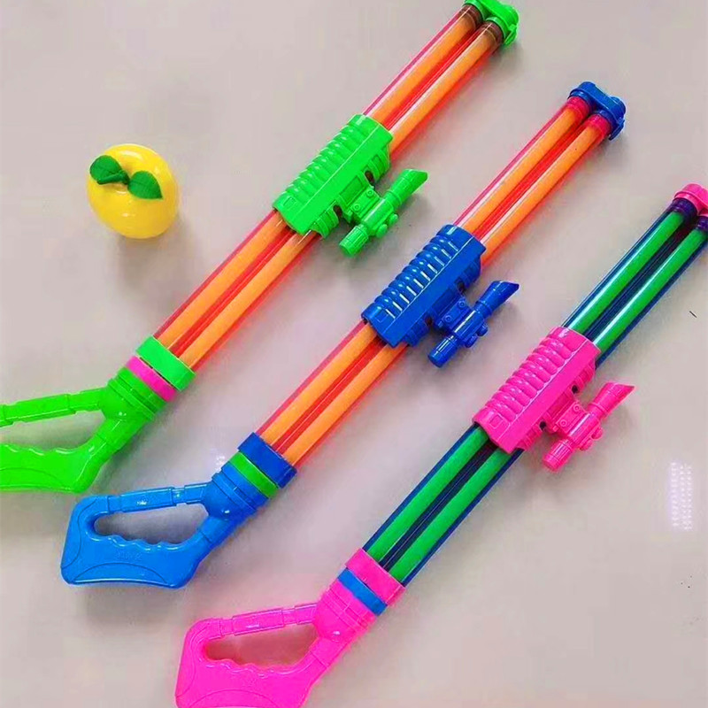 529夏季戏水玩水抽拉式水枪 加粗加长水抽 针管式水枪