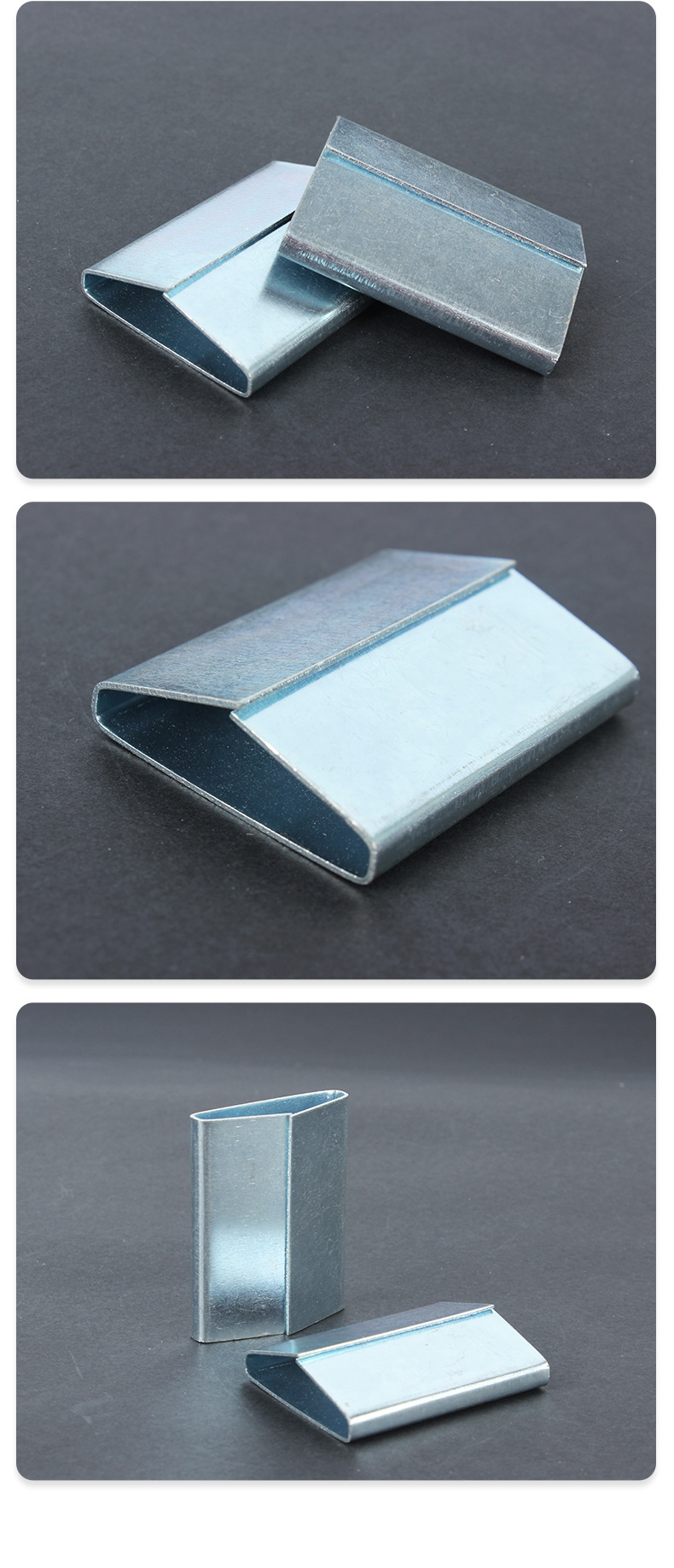 32镀锌钢带扣304不锈钢扣厂家供应重型打包扣五金工具紧固打包扣