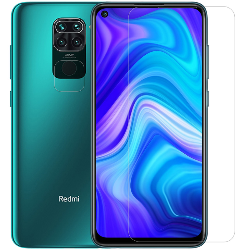 耐尔金nillkin适用红米note9钢化膜redmi 10x 4g防爆高清保护屏贴