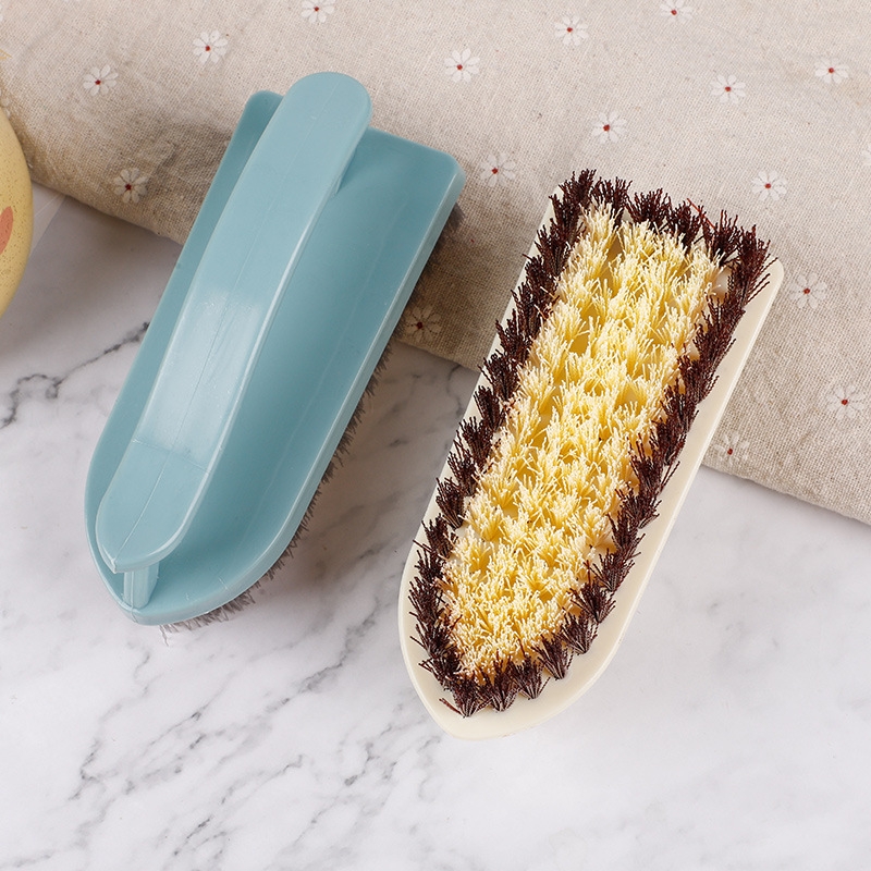 Multifunctional Cleaning Brush Washing Clothes Special Brush Household with Handle Clothes Cleaning Brush Shoe Brush Wholesale 0678