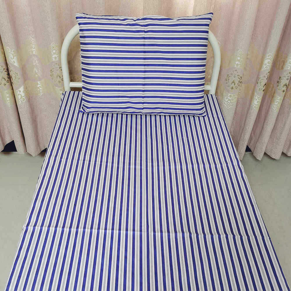 诊所医院床罩医用四角松紧床套病房床笠养老院涤棉床单被套枕套