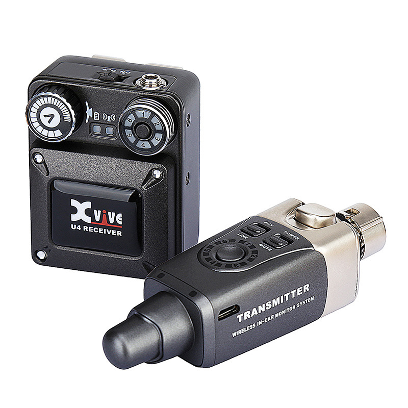 xvive u4无线耳返监听系统现场演出排练dj设备入耳无线发射接收器
