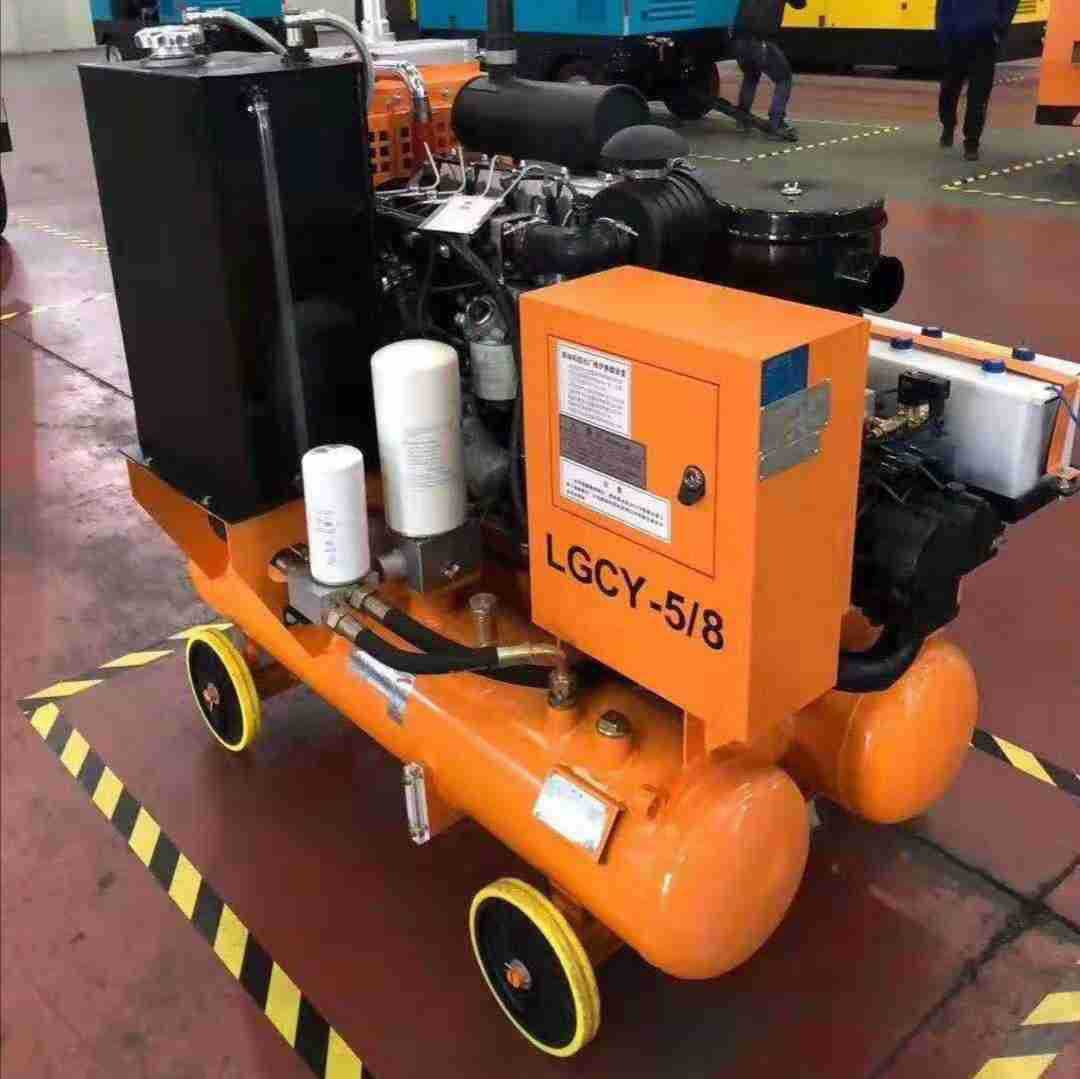 开山柴移螺杆空压机lgcy58
