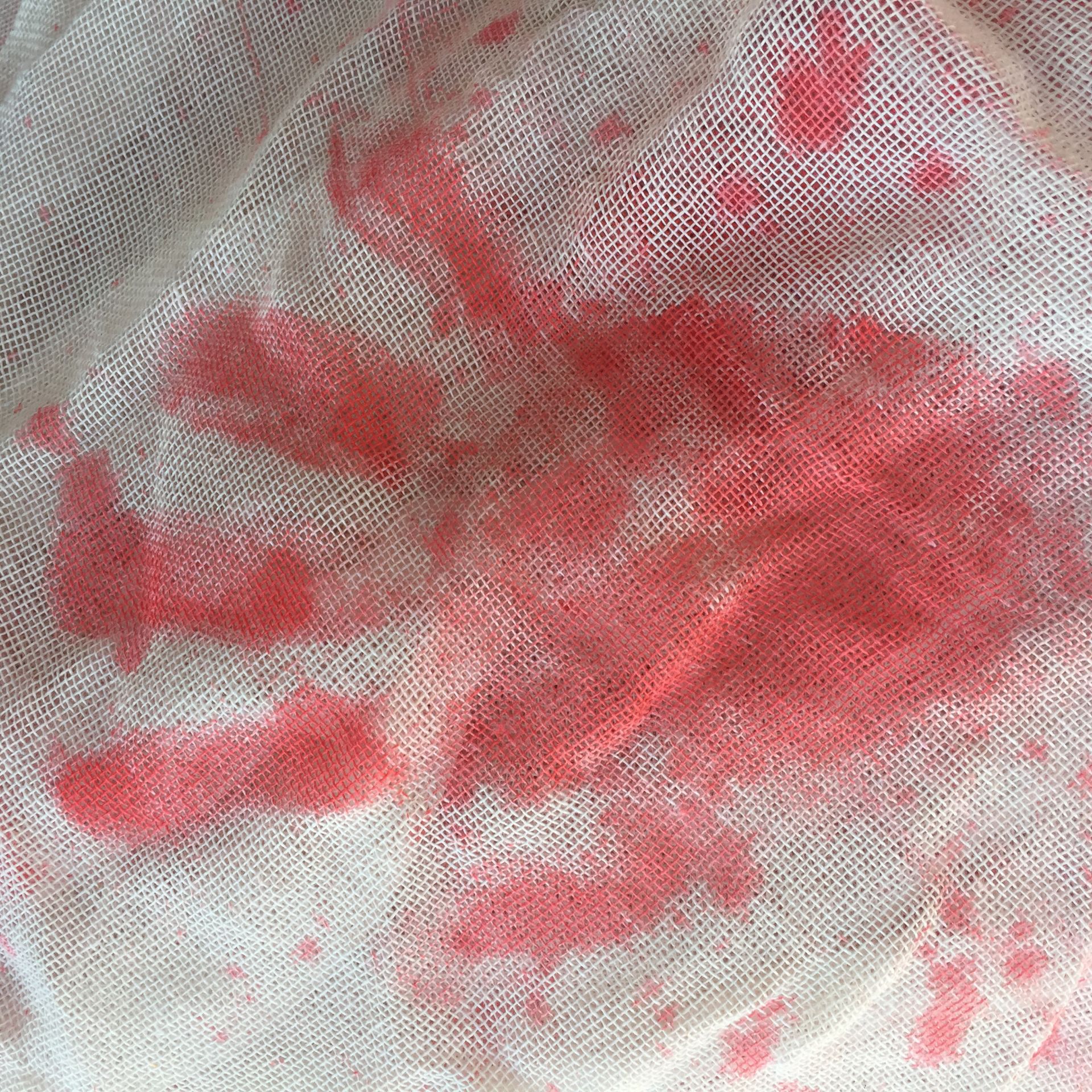 厂家批发万圣节纱布 鬼节装饰恐怖气氛染色纱布 布置道具黑纱布