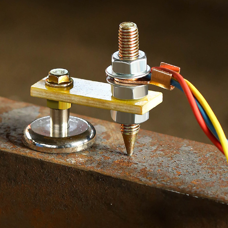 电焊机机搭铁新款强磁打铁线吸铁地线接地打地磁铁搭铁头