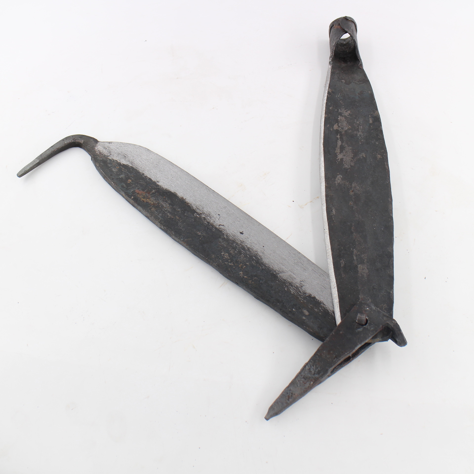 切草药的侧刀老式加厚铡刀铡草刀家用砸豆杆锻打闸刀手动铡草机