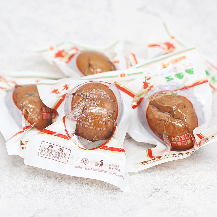 老李五香蛋肉类休闲零食茶叶蛋泡面搭档带壳卤鸡蛋传统卤蛋喜蛋