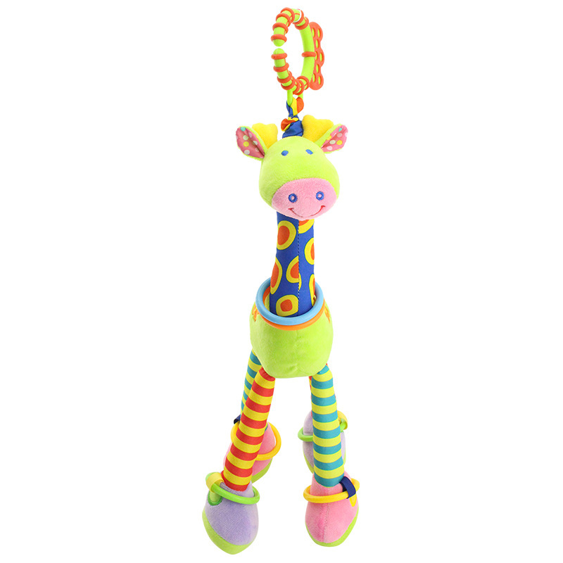Baby Toys 0-1 Year Old Soothing Bedbell Trolley Pendant