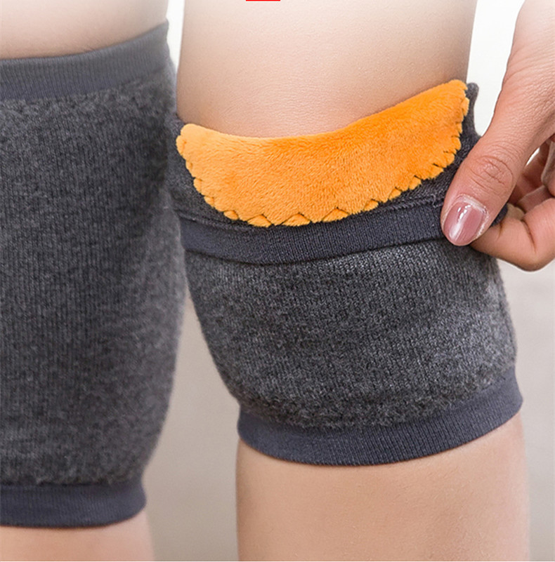 加绒迷你护膝保暖防寒短款男女运动护膝 成人保暖护膝秋冬