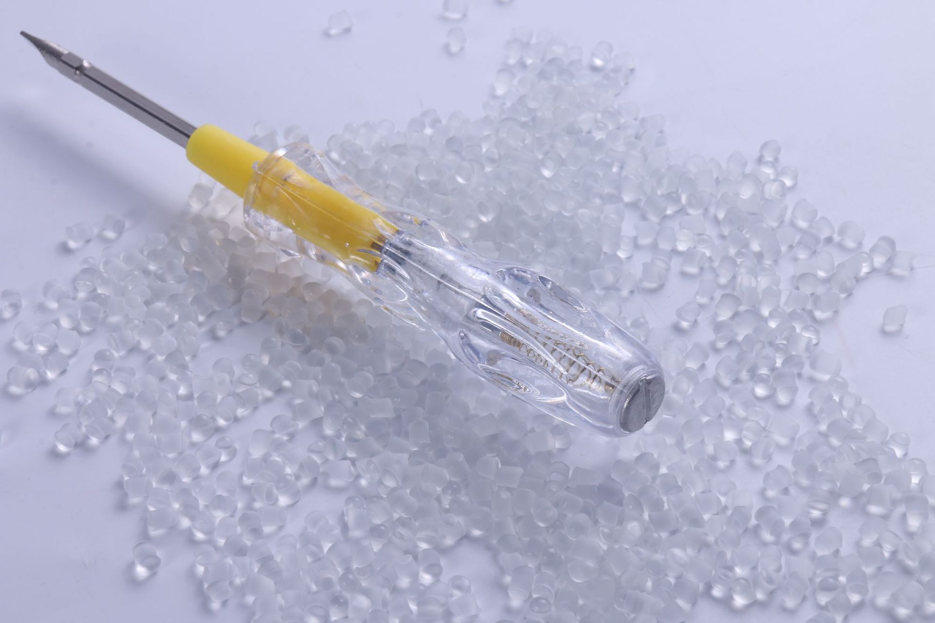 硬质注塑pvc透明颗粒 pvc塑料粒子 螺丝刀手柄pvc胶粒