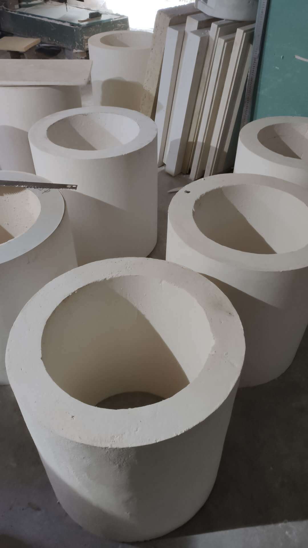 工业炉定制高温陶瓷纤维套管 真空吸滤保温管套 流槽 3150预制件