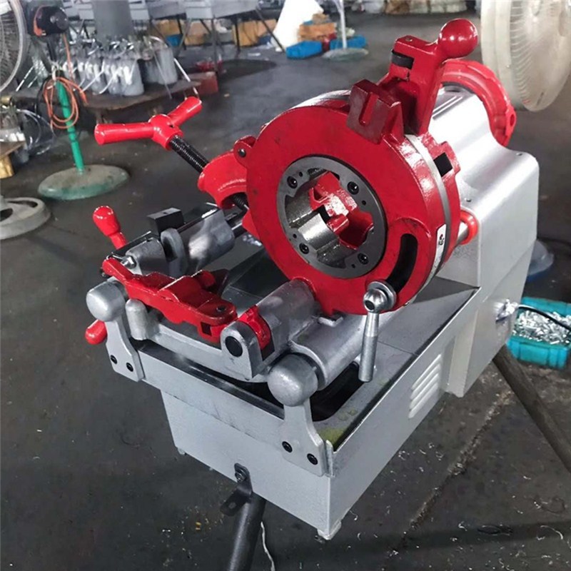 2-6寸切管套丝机板牙高速水管绞丝机镀锌管钢管开牙机