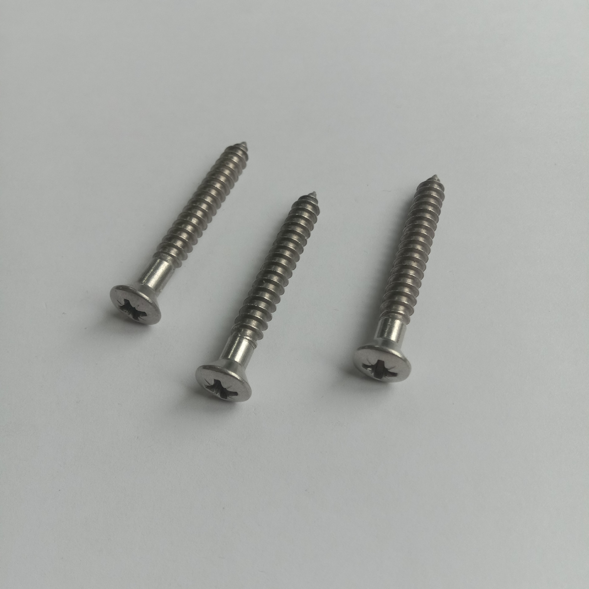 厂家直销304不锈钢米字槽半沉头自攻螺钉 非标米字槽半沉头木螺钉