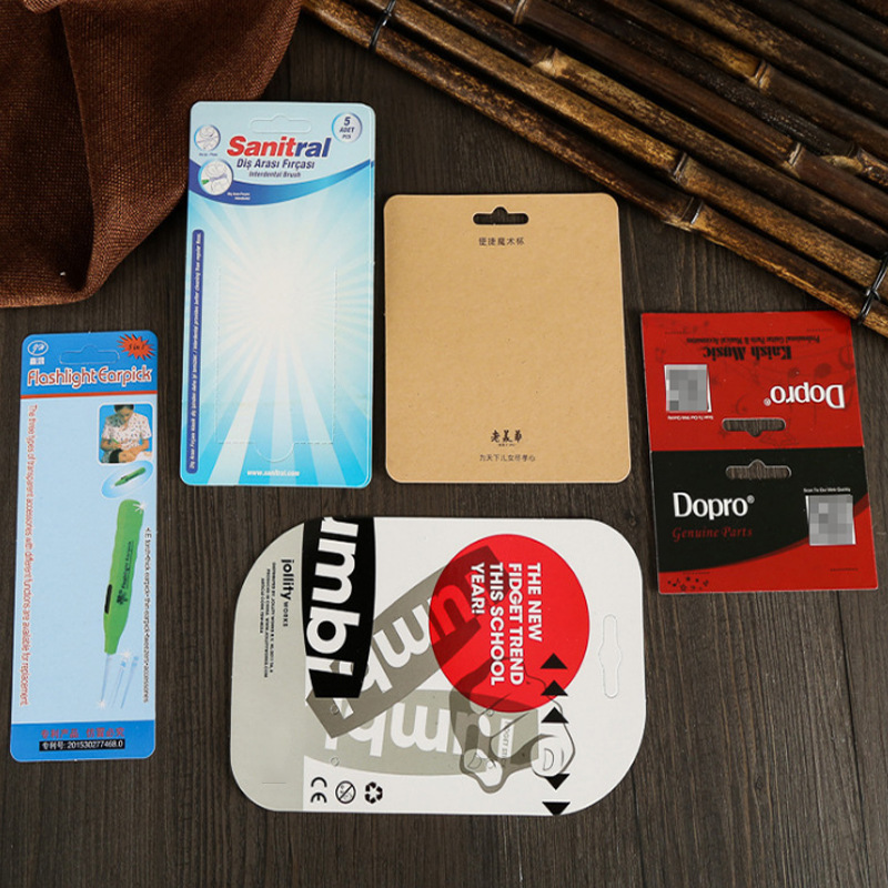 厂家定制吸塑纸卡吊牌定做彩印吸塑卡纸热压纸卡彩印吸塑专业设计