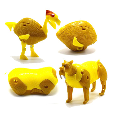 动物变形蛋戈氏鸟剑齿虎远古生物变形恐龙蛋玩具儿童玩具礼品