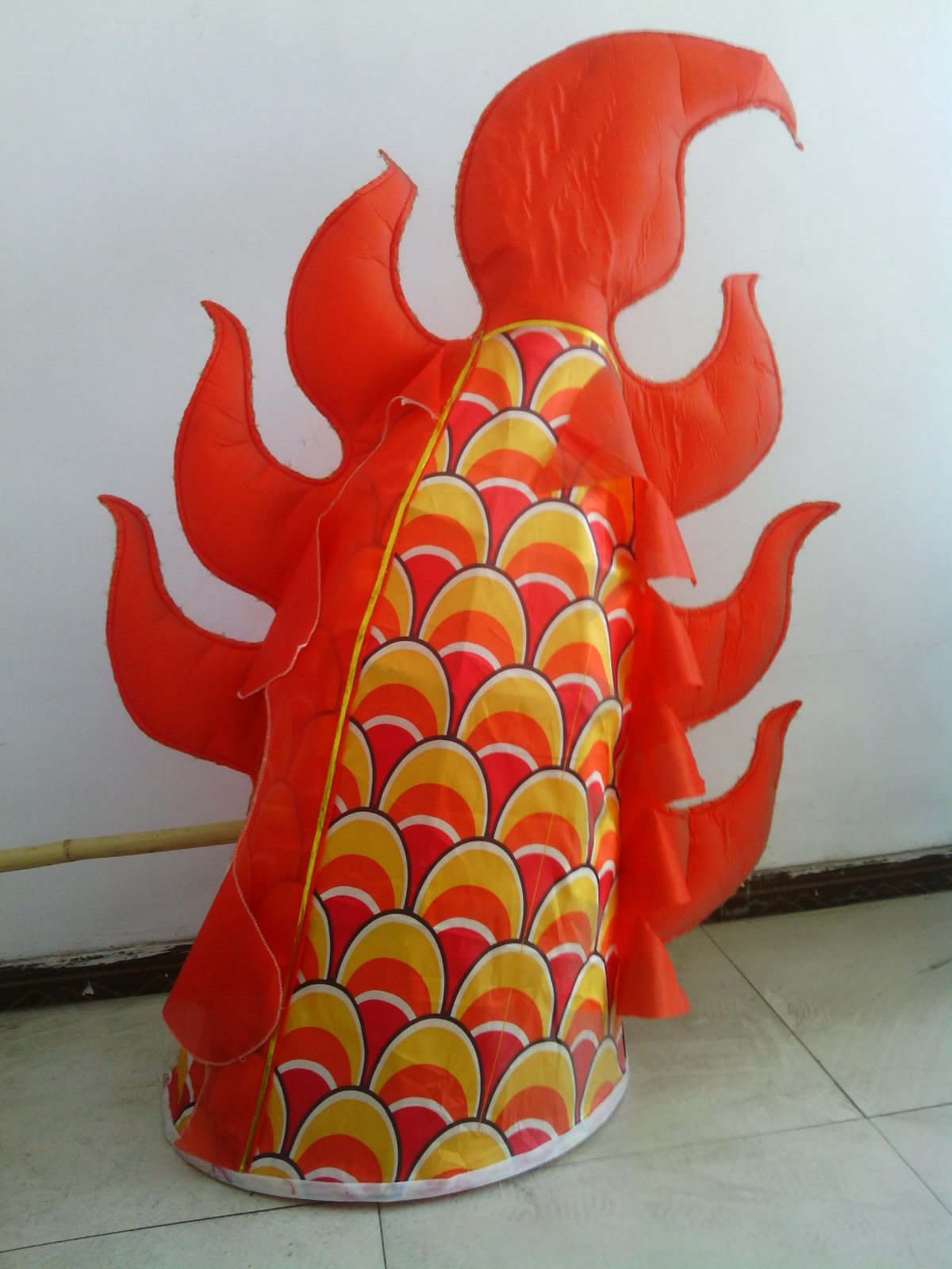 龙灯配件精品2号龙尾舞龙舞狮道具舞龙龙头社火戏具服装
