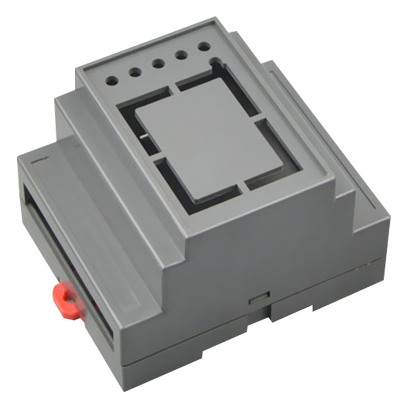 5式导轨电器盒导轨外壳接线盒塑料盒子接线仪表壳88*72*59mm