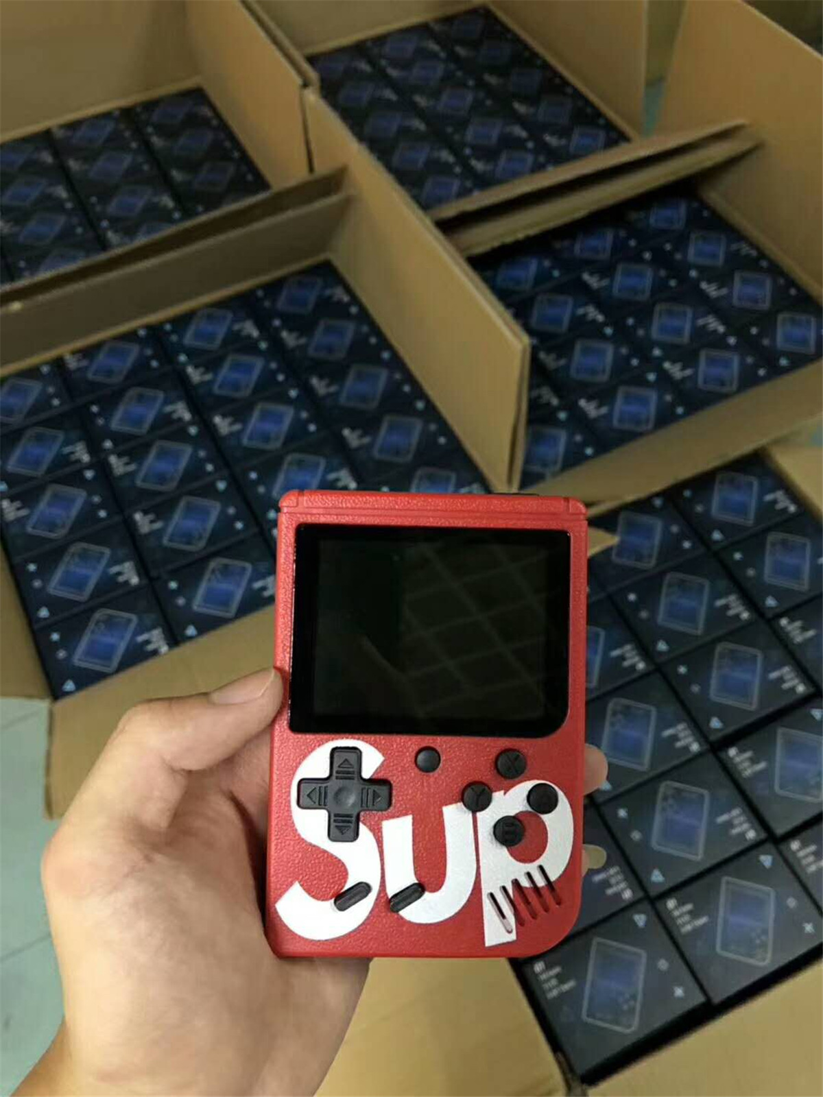 400合一sup单打游戏机复古经典掌上游戏机迷你单人双人游戏机掌机