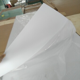 哑白pvc片材 pvc白色胶片薄膜 白色透明磨砂