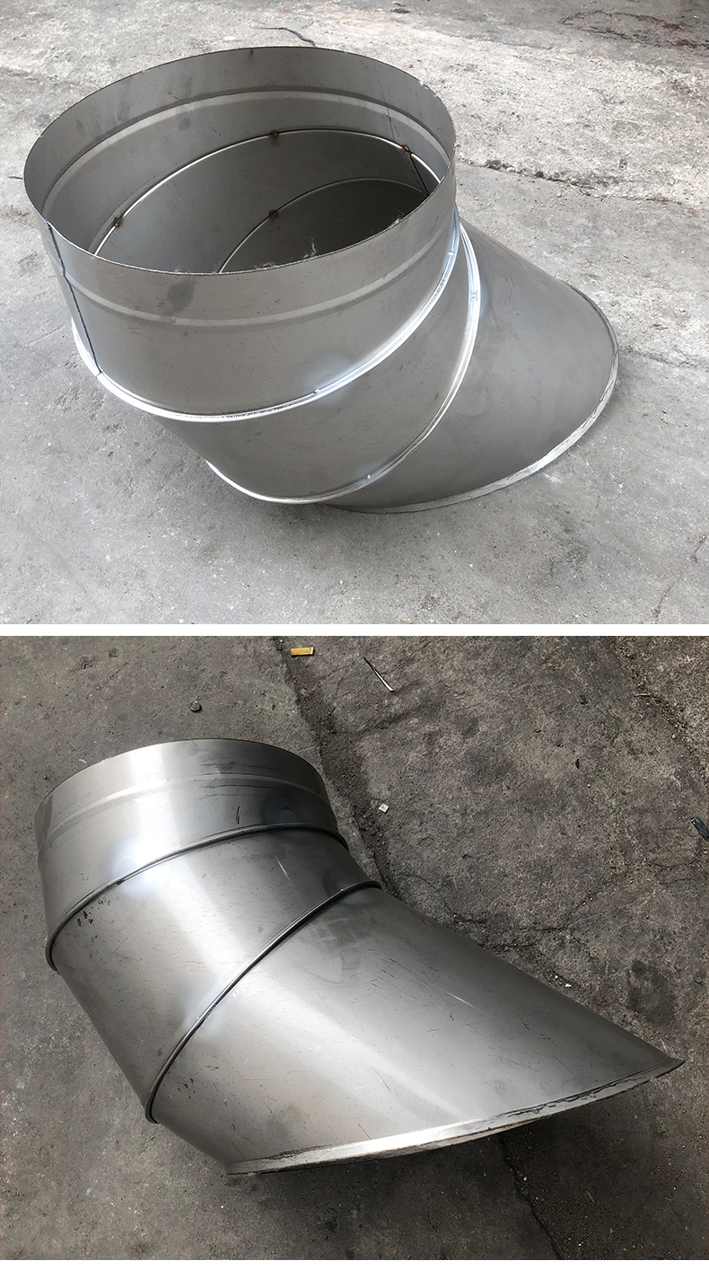 90度顺水马鞍 转接出风口除尘通风管高压管道风机 厂家直销
