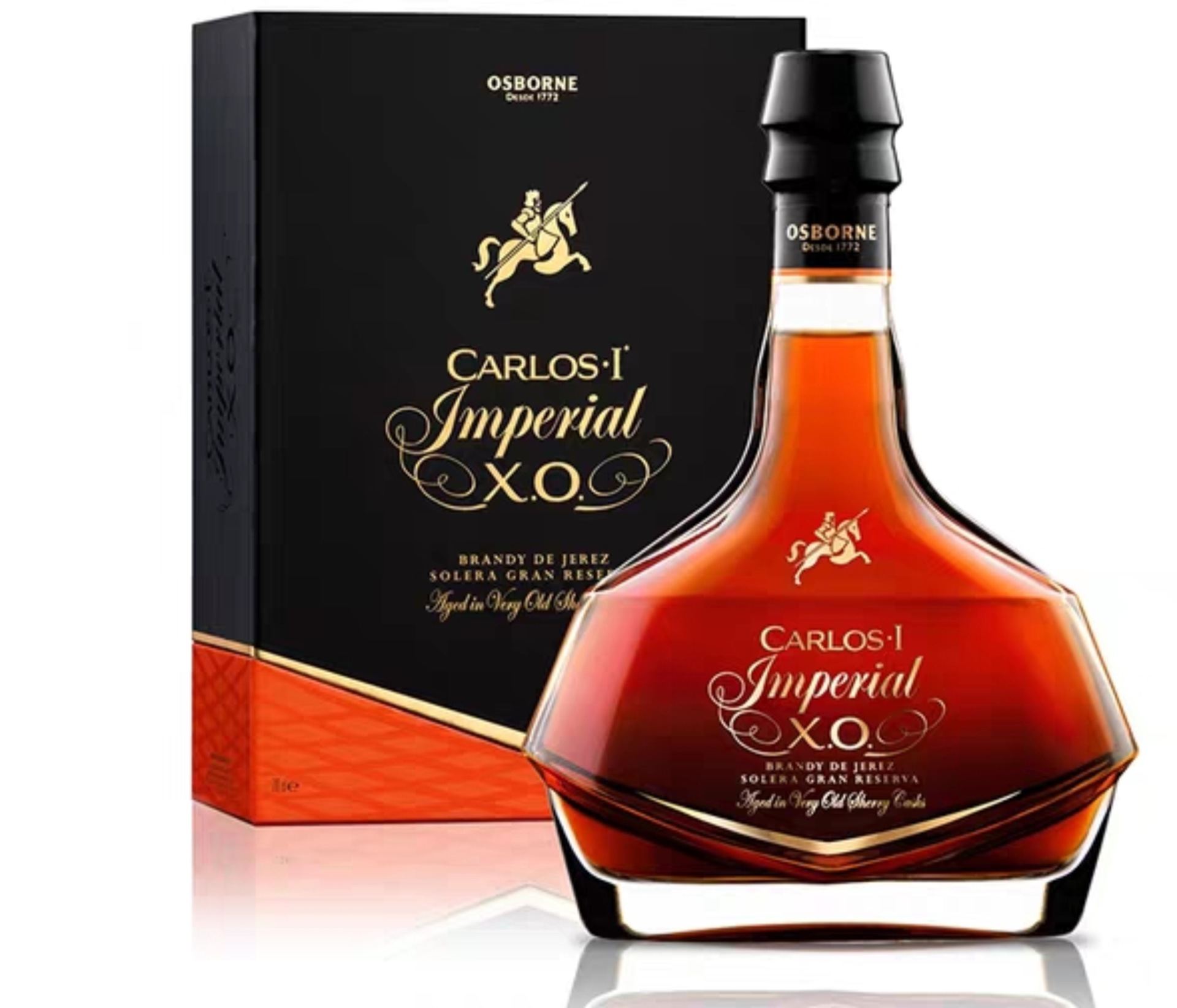 现货西班牙进口礼盒雪利白兰地x0洋酒凯罗斯一世格兰珍藏正品批发