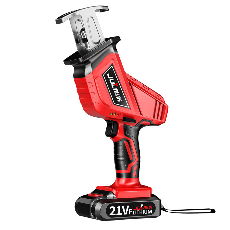 包邮包邮 锂电动往复锯手持电锯子充电式家用小型切割机手提电锯