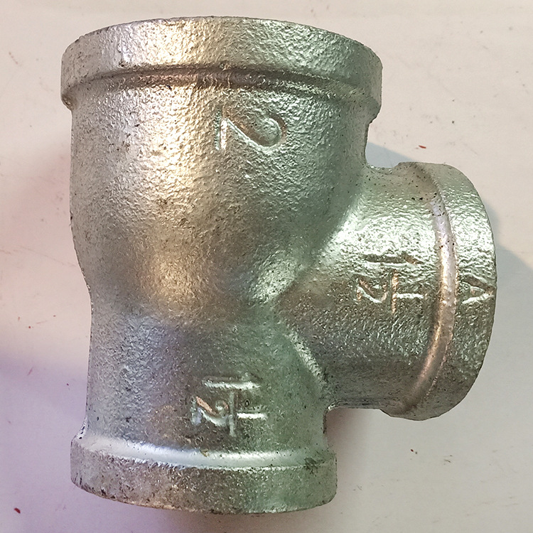 铸铁螺纹侧大三通 过水管件三通 消防工程管件 水暖管件侧大三通