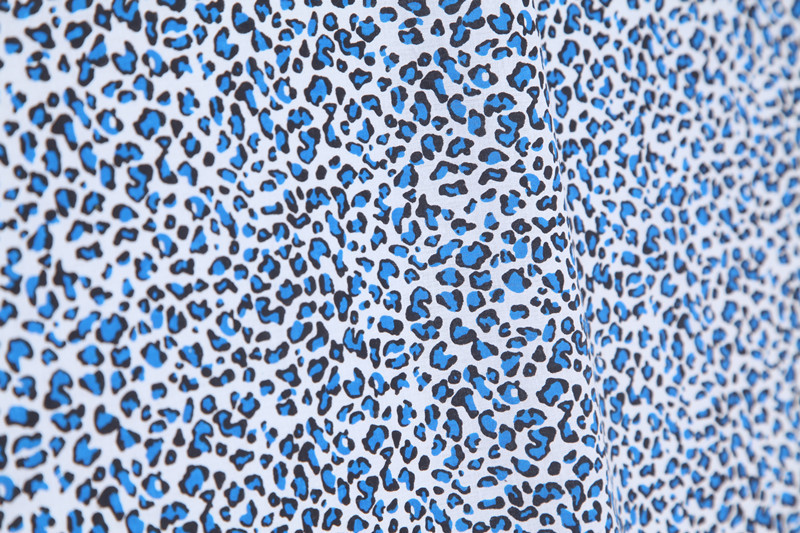 新品 纯棉布料高级豹纹面料 diy手工小布头布组 拼布布料