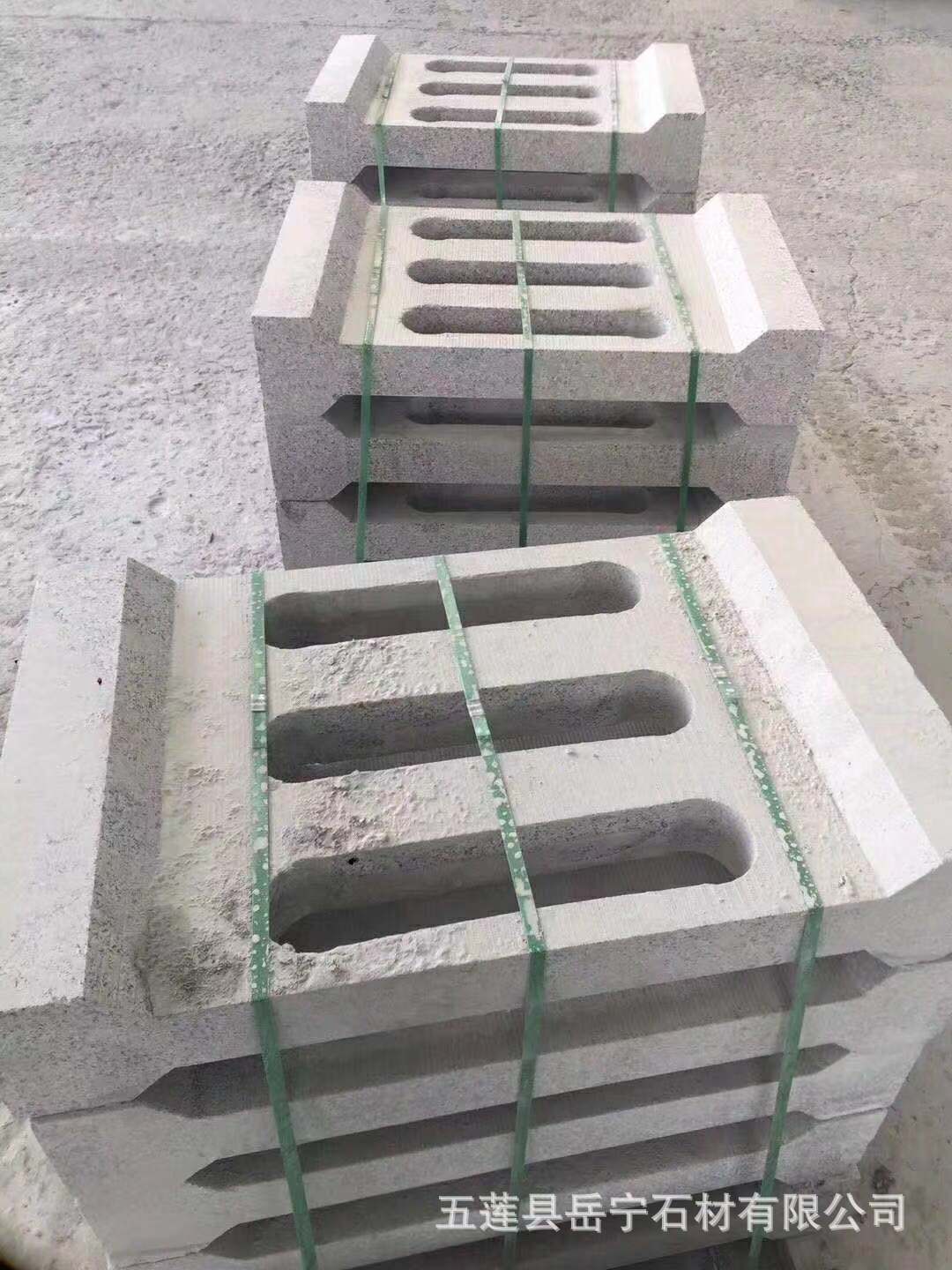 厂家定制排水路侧石水篦子 花岗岩路侧石 麻石路沿石弧形路沿石