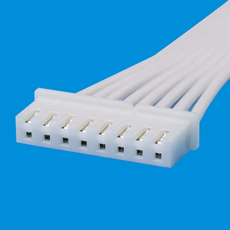 54红白排线端子线2p3p4p5p6p7p8p排线插头连接线端子