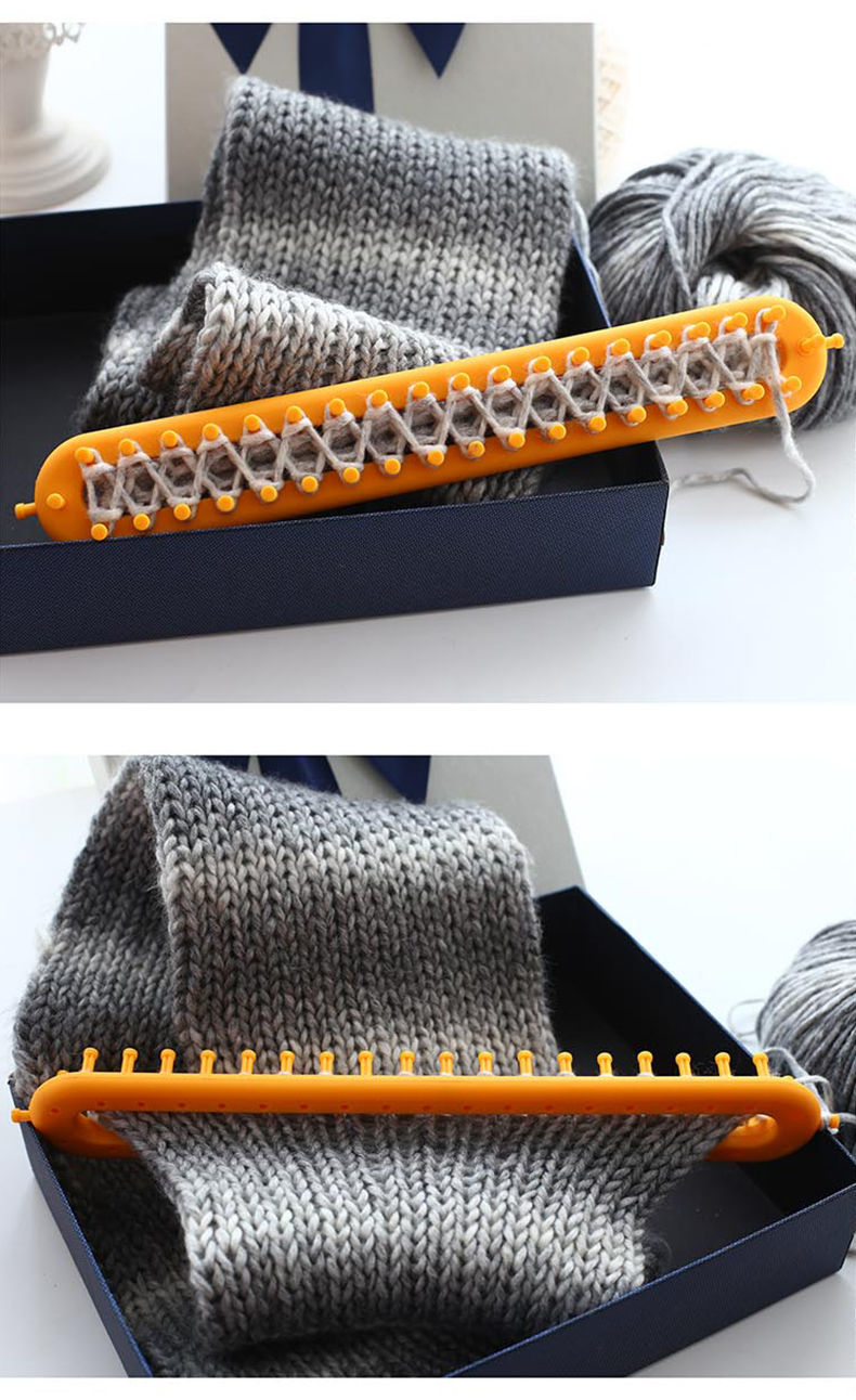 织围巾神器编织全套工具带教程送男女朋友手工diy织毛衣帽子围脖