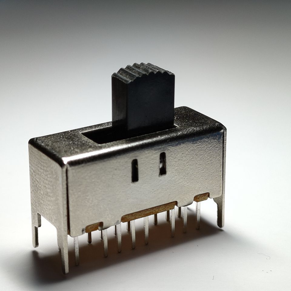 厂家直销 滑动开关ss-43d07 三档波动开关 23.5x9.4x11.5拨动开关