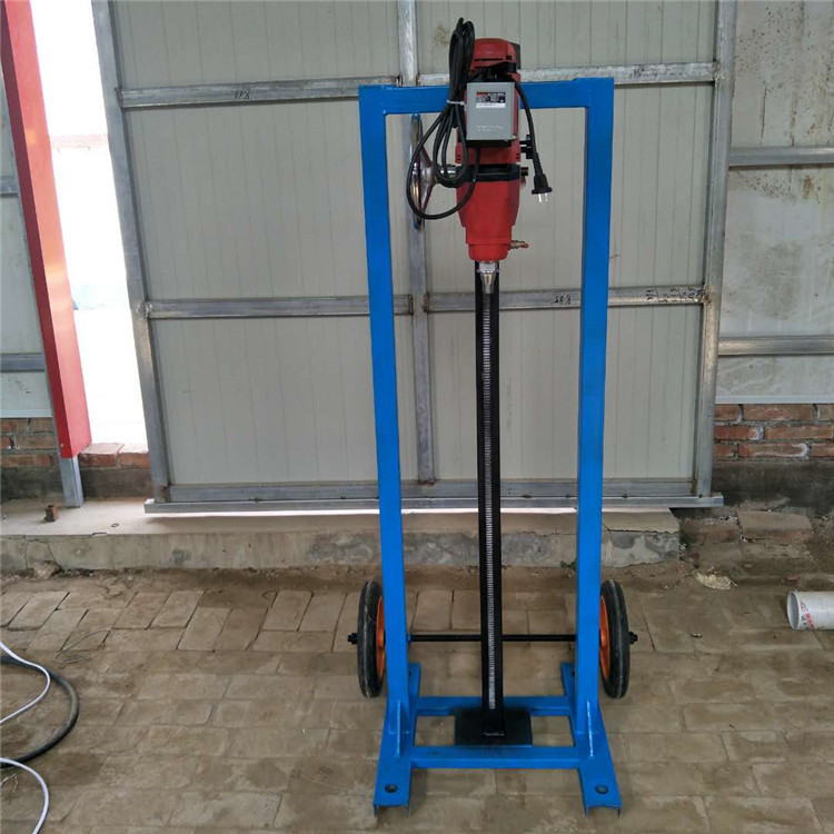 手摇式电动水钻顶管机 过路钻孔机小巧灵活 坑道式液压水钻钻眼机